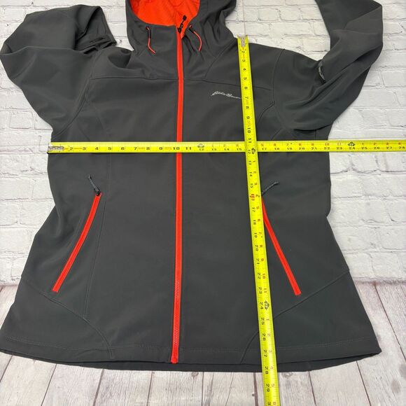 Eddie Bauer First Ascent Women Soft Shell Jacket XL X-Large Hooded C065 -27 - Picture 2 of 16